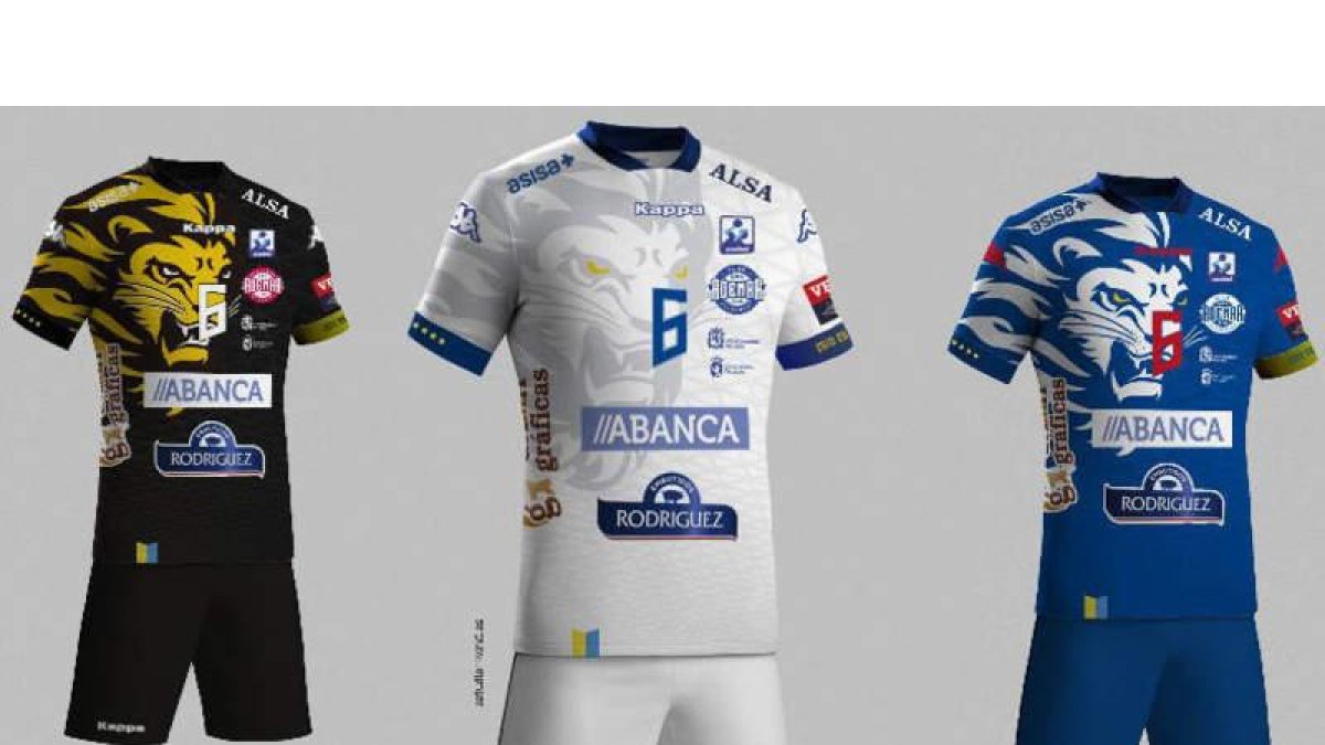 El Abanca Ademar reveló su nueva equipación. DL