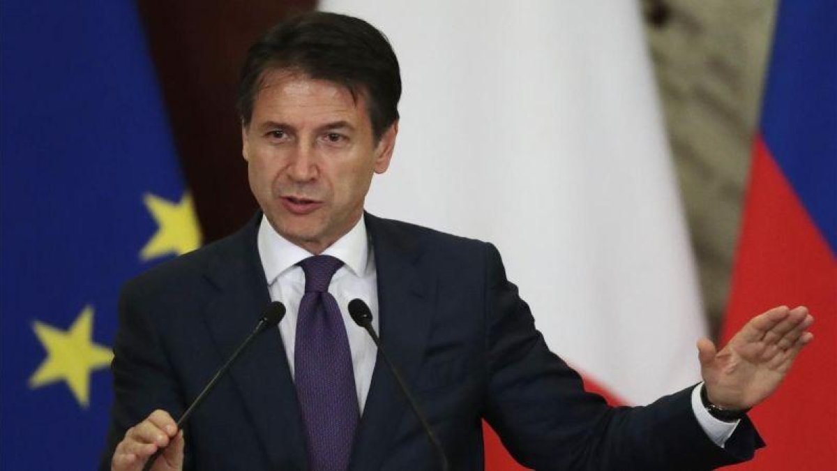 El primer ministro italiano, Giuseppe Conte.