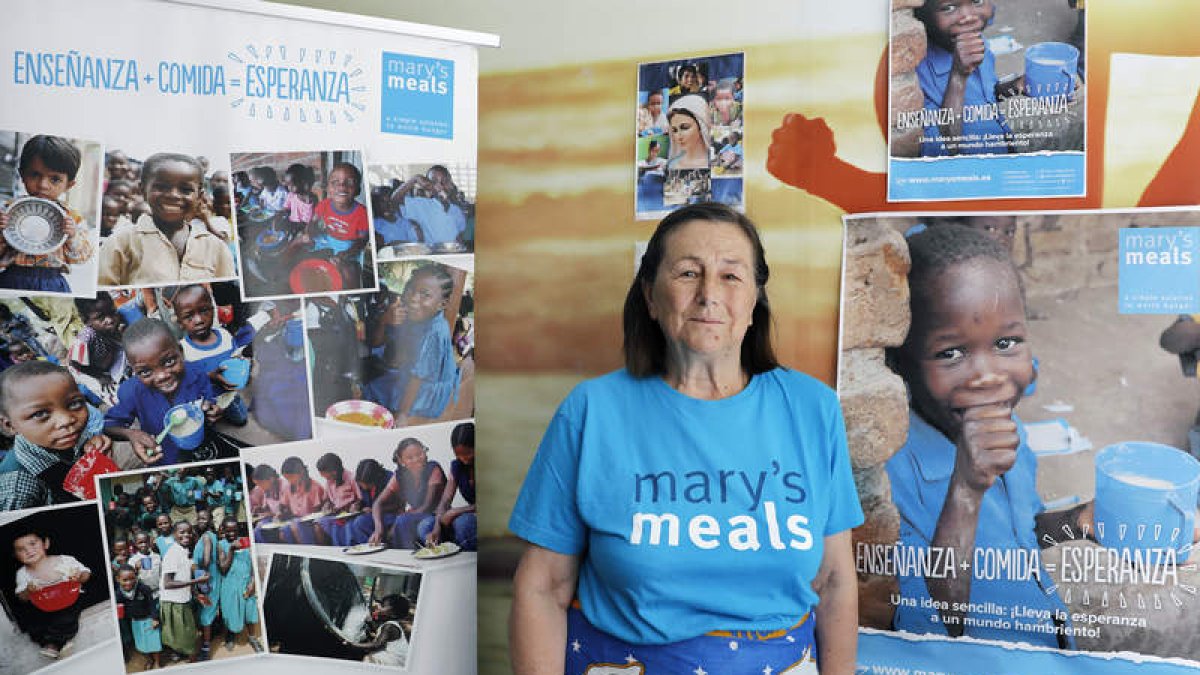 Elisalex Löwenstein, presidenta de Mary’s Meals. ANDREU DALMAU