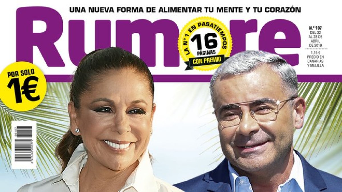 Vista parcial de la portada de 'Rumore' de esta semana.