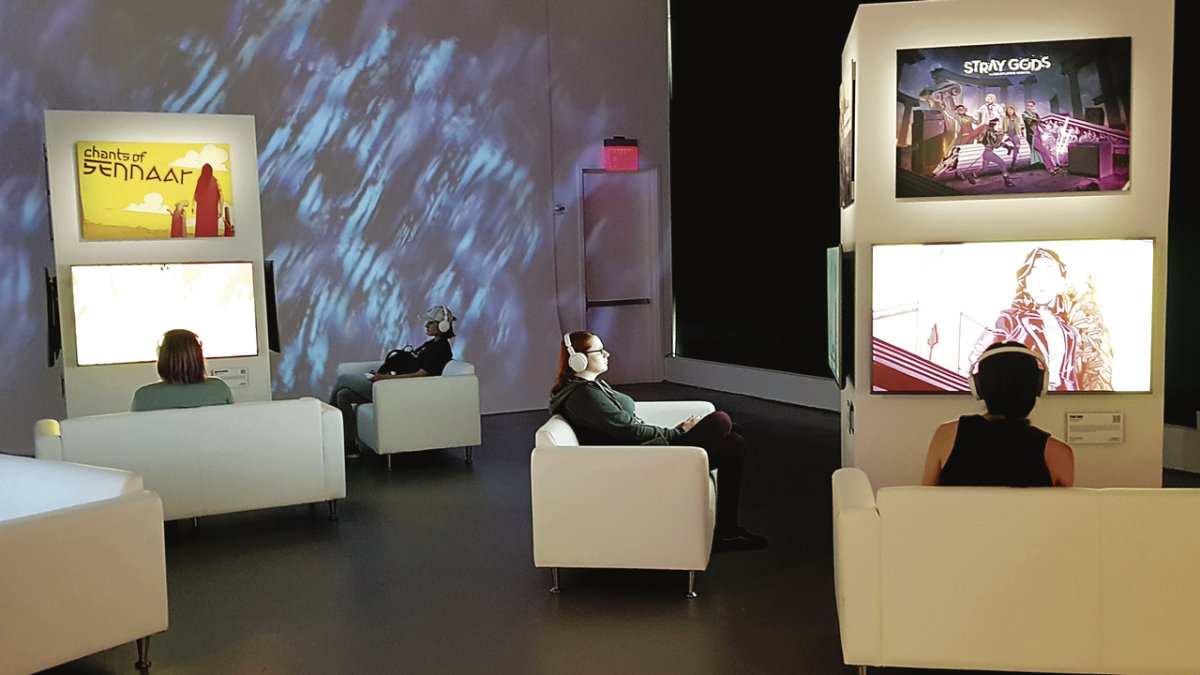 Un evento sobre videojuegos