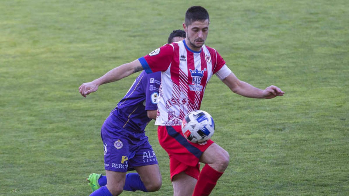 El equipo rojiblanco se vio superado de forma inesperada por el palentino. ANA F. BARREDO