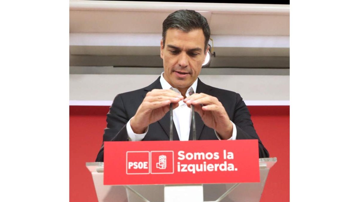 El secretario general del PSOE, Pedro Sánchez. ZIPI