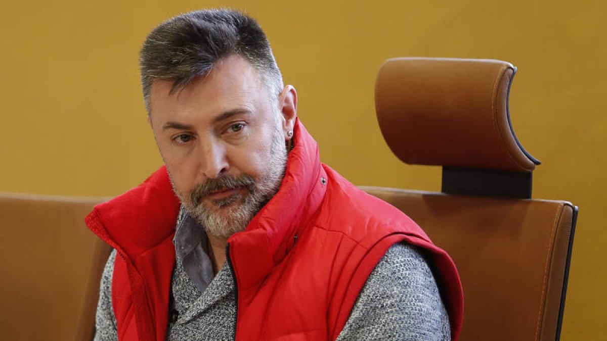 El exalcalde de Sariegos, Juan Llamazares (Ciudadanos). JESÚS