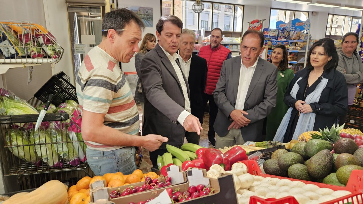 Alfonso Fernández Mañueco en Ólvega. PPCyL