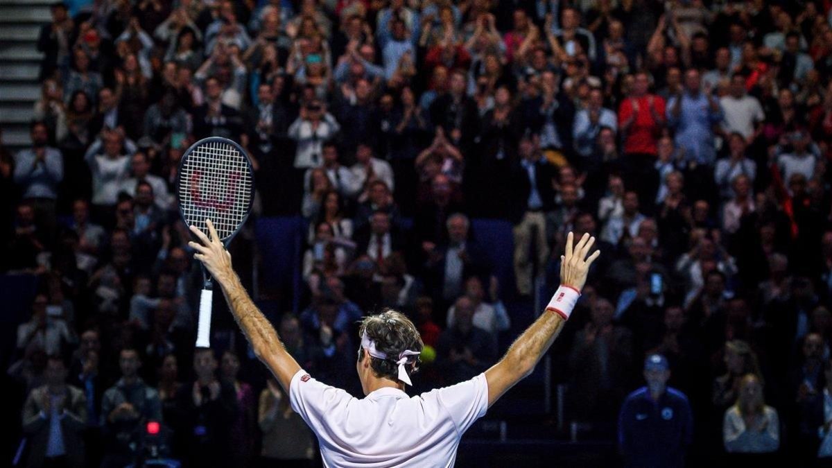 Federer,hoy, en Basilea
