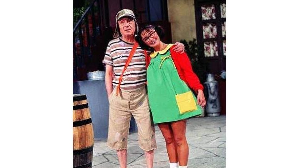 -El Chavo- y -La Chilindrina-, en su apogeo televisivo.