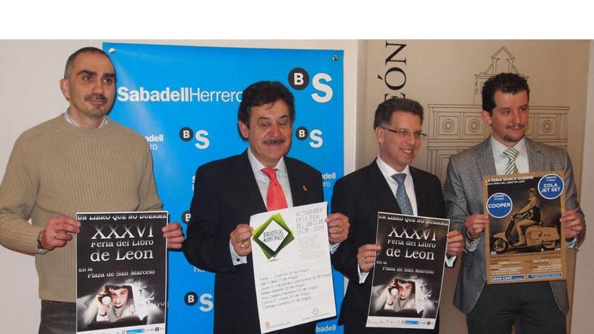 Ángel Yugueros, Javier Reyero, Alfredo Fernández y Juan Pablo García.