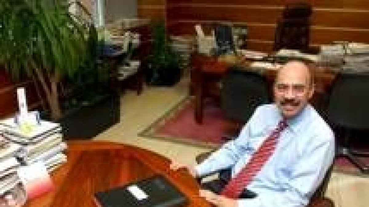 El director del Instituto Tecnológico Agrario, José Manuel Ferreras, en una imagen de archivo