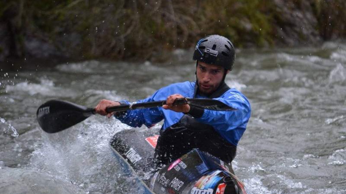 Fidalgo es el favorito al triunfo en el Nacional de aguas bravas. DL