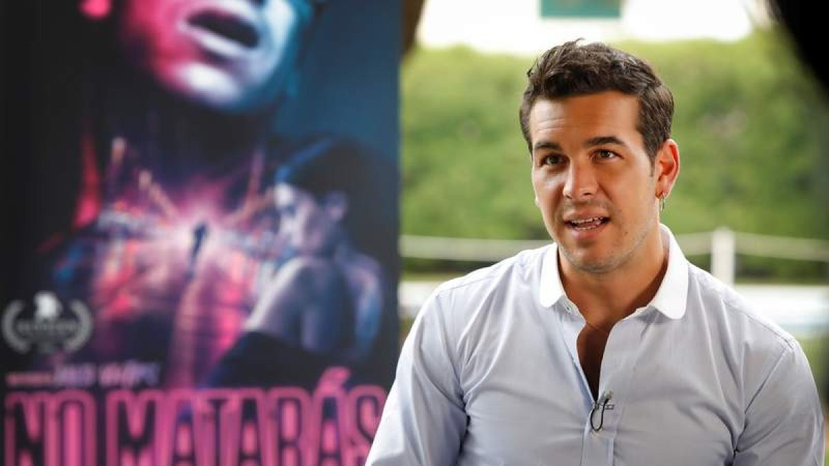 El actor Mario Casas, protagonista del thriller ‘No matarás’. SUSANNA SÁEZ