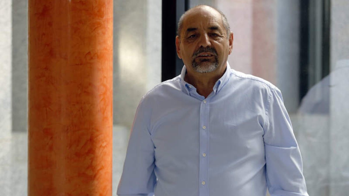 El CDF Peña con Manuel Díaz en la presidencia ha conseguido consolidarse entre los clubes más grandes de cantera a nivel nacional. Un logro vital para el fútbol leonés. MARCIANO PÉREZ