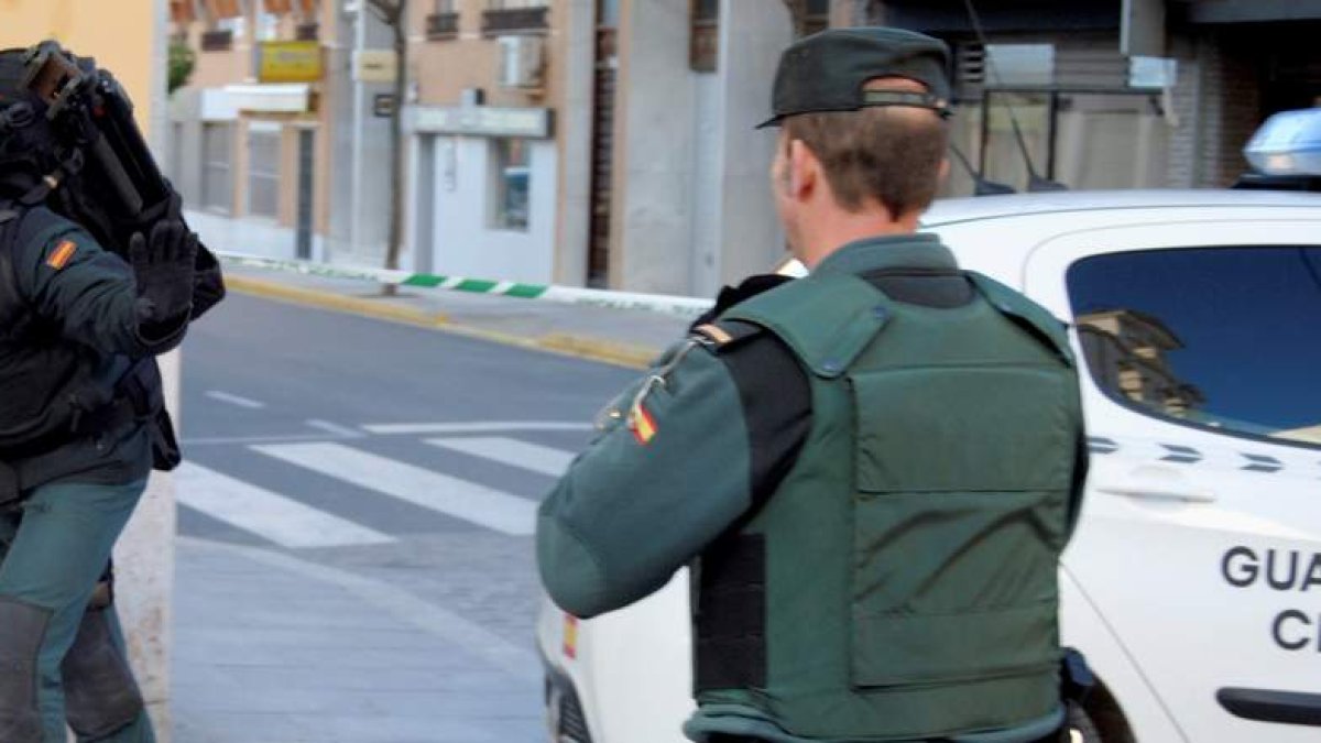 La detención del presunto pederasta fue llevada a cabo por la Guardia Civil. ELISA LADERAS