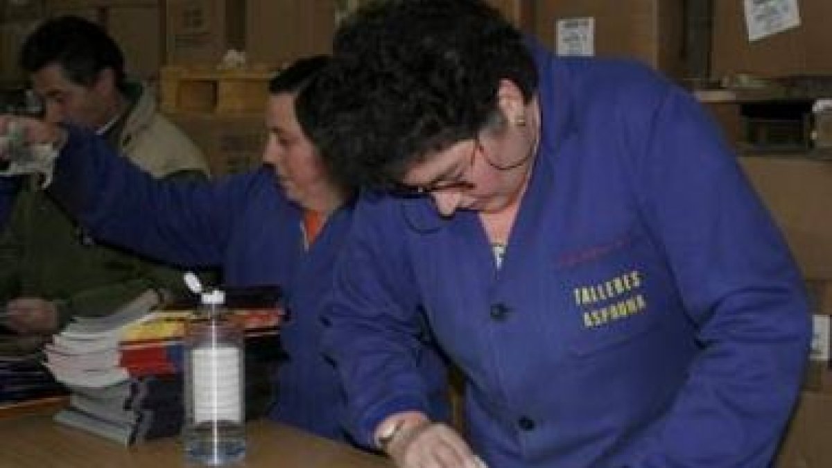 Los centros especiales son lugares productivos con servicios remunerados.