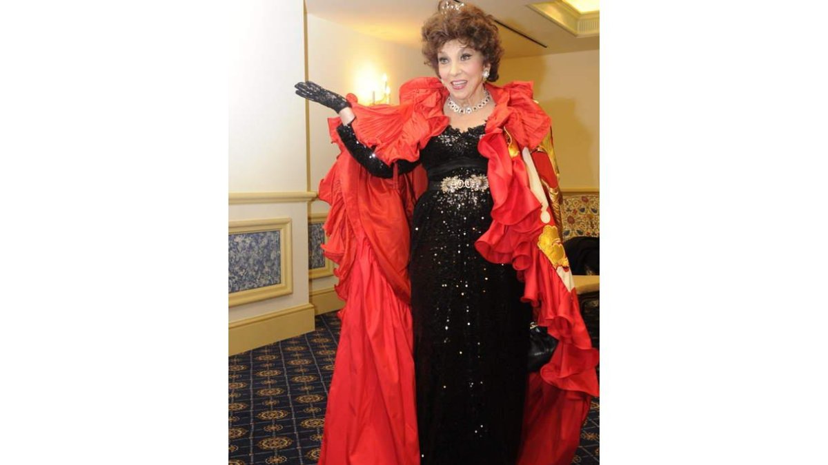 La actriz Gina Lollobrigida, en una imagen reciente en Viena.