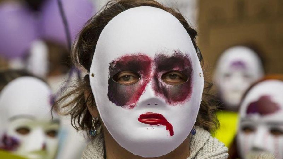 Concentración contra la violencia machista, el pasado 25 de noviembre en Valencia.
