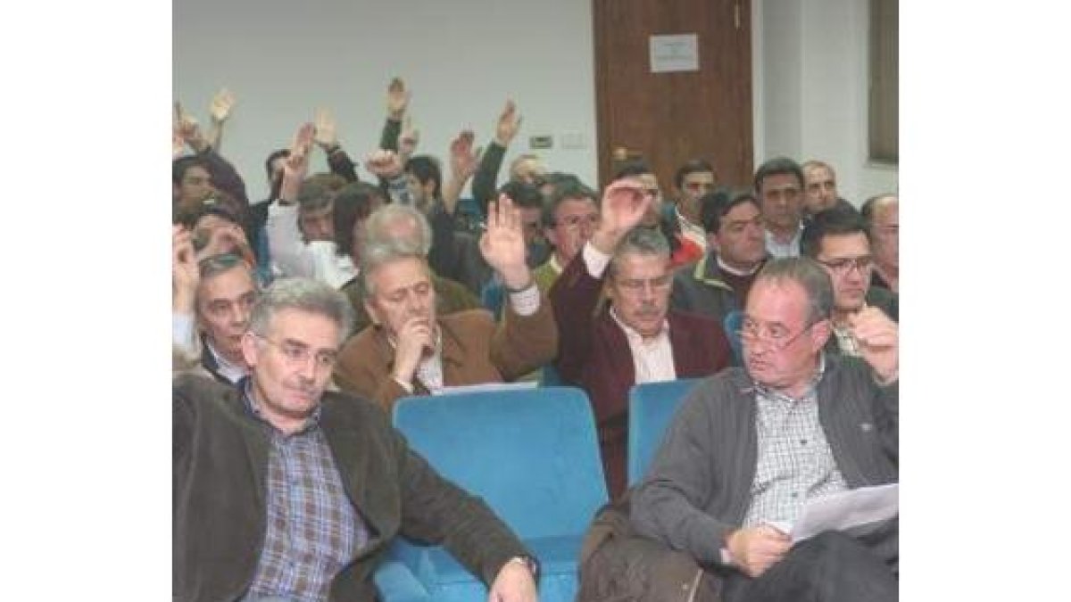 Santiago Rodríguez y Vicente Díez en una foto de archivo.