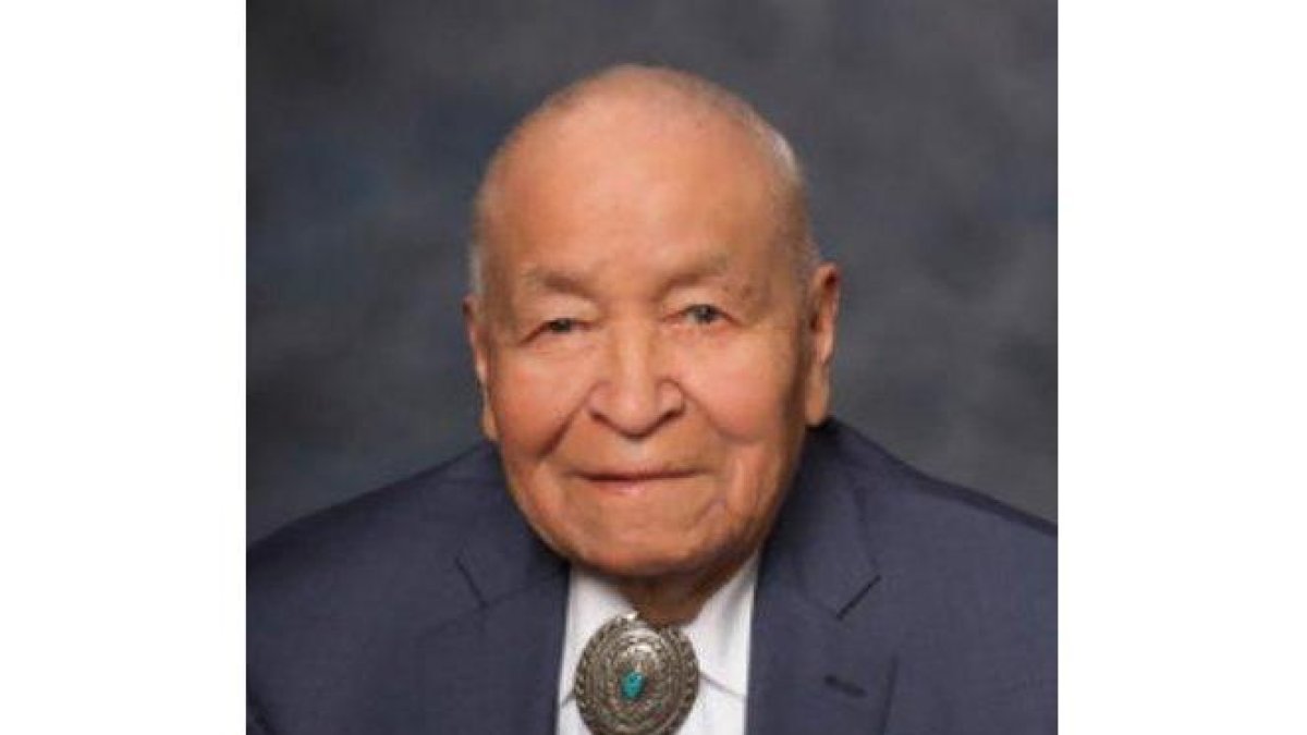 John Pinto, conversador de código secreto durante la segunda guerra mundial.