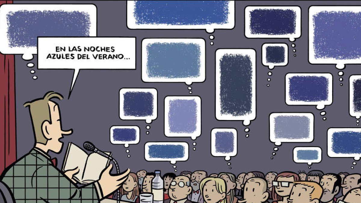 Viñeta de ‘La potencia’, uno de los cómics dedicados a la historia de la filosofía.