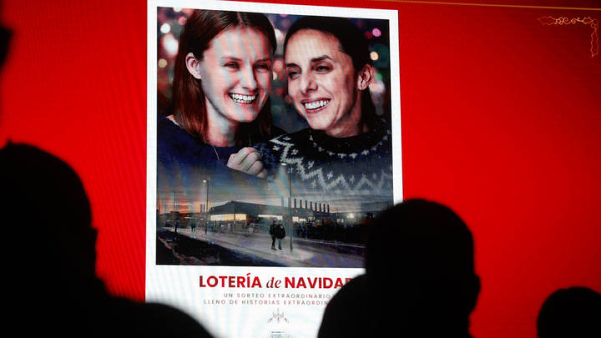 Presentación de la campaña publicitaria que difundirá el Sorteo Extraordinario de Navidad 2022. JUAN CARLOS HIDALGO