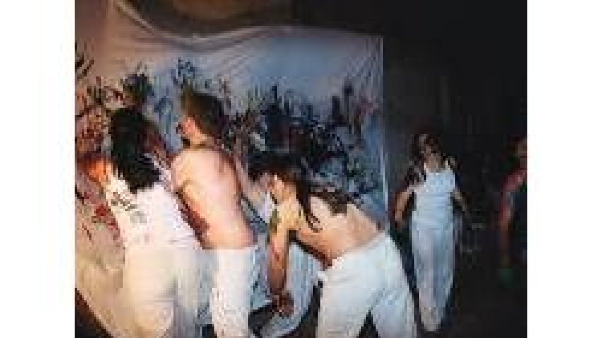El grupo Balterius 98 en una de sus actuaciones