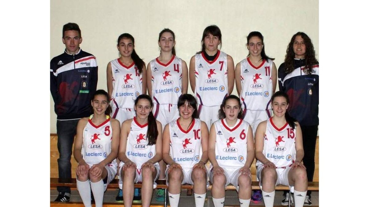 El equipo del Agustinos cadete que participará en el Campeonato de España de baloncesto