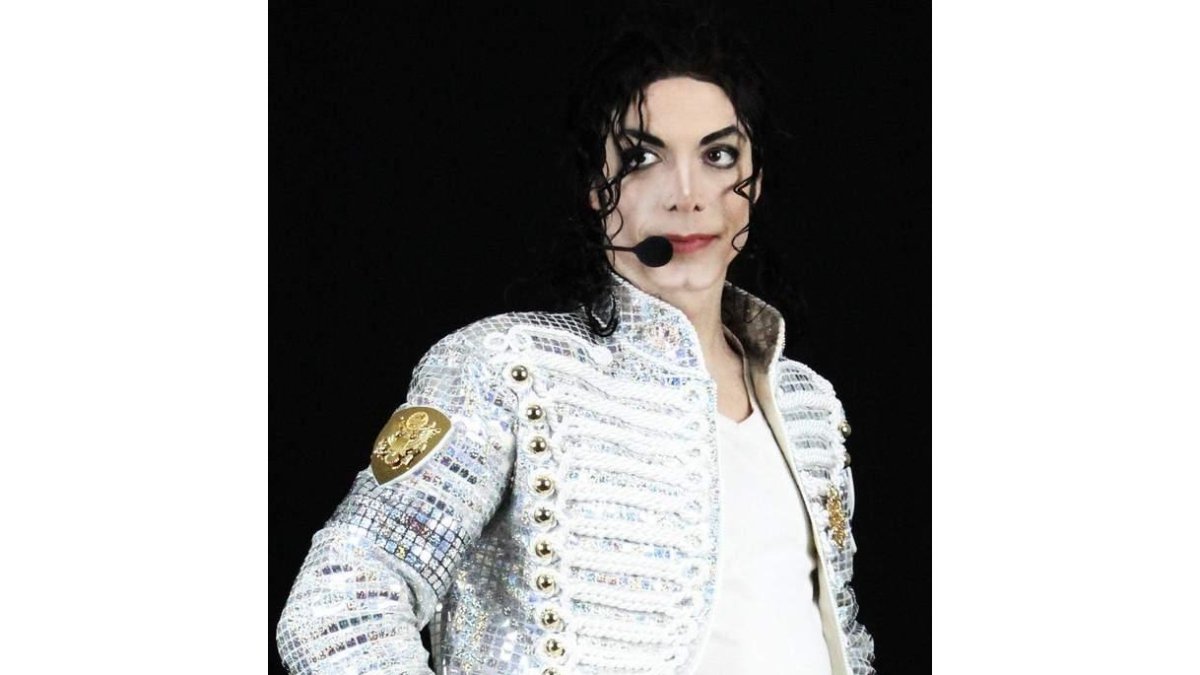 Ben Jackson en el tributo a Michael Jackson. B. JACKSON