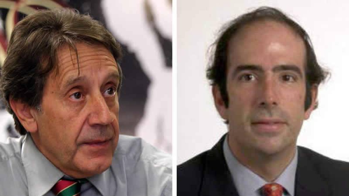 Ángel Villalba y Marcelino Oreja.