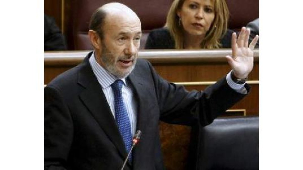 El vicepresidente Pérez Rubalcaba.
