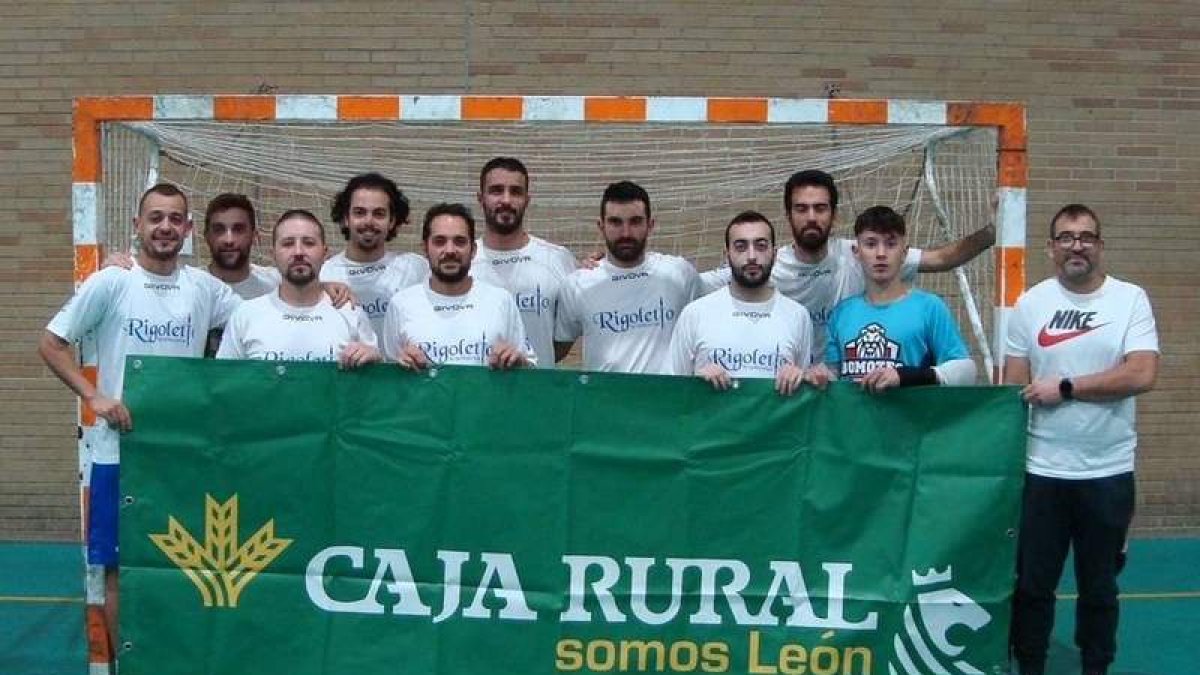 Formación del equipo Rigoletto Trattoria que disputa la Liga Asolefusa/Caja Rural. DL
