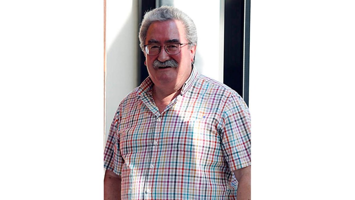 Ángel Rivero, presidente de la Lucha Leonesa. MARCIANO PÉREZ