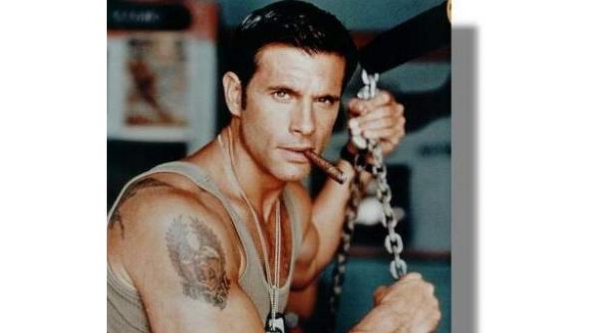 El actor norteamericano Lorenzo Lamas