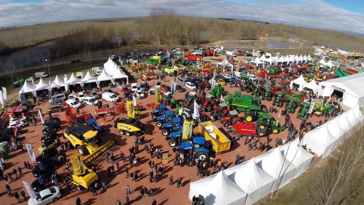 Imagen panorámica del recinto ferial de la Feria MUltisectorial de Valencia de Don Juan. MEDIAPLANET