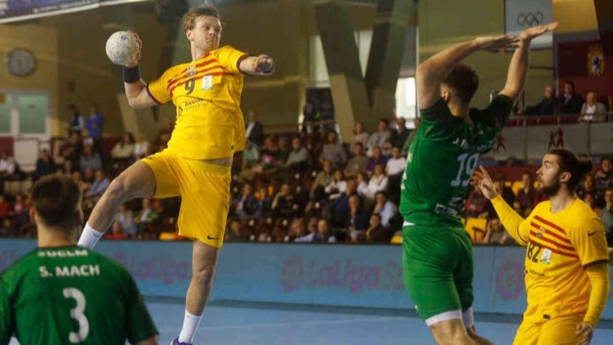 Fotografía de un momento de la primera semifinal. FERNANDO OTERO