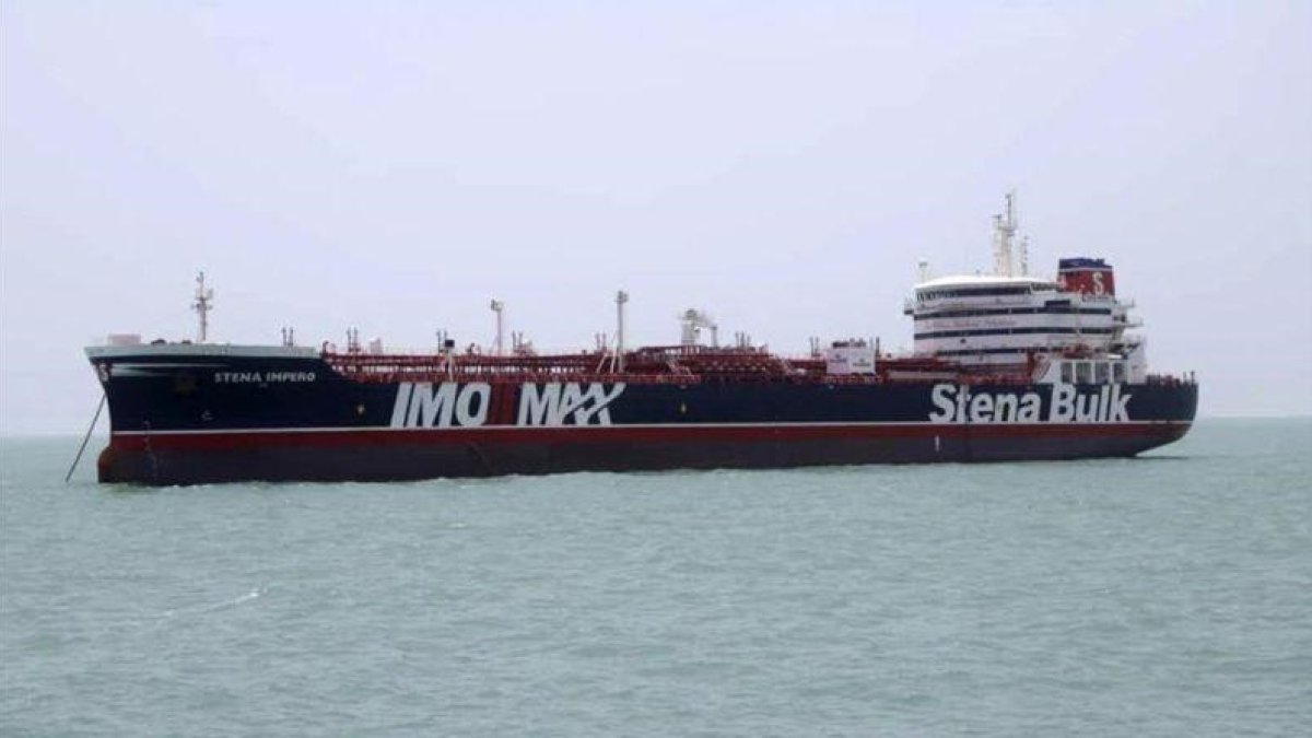 El petroleno ’Stena Impero’.