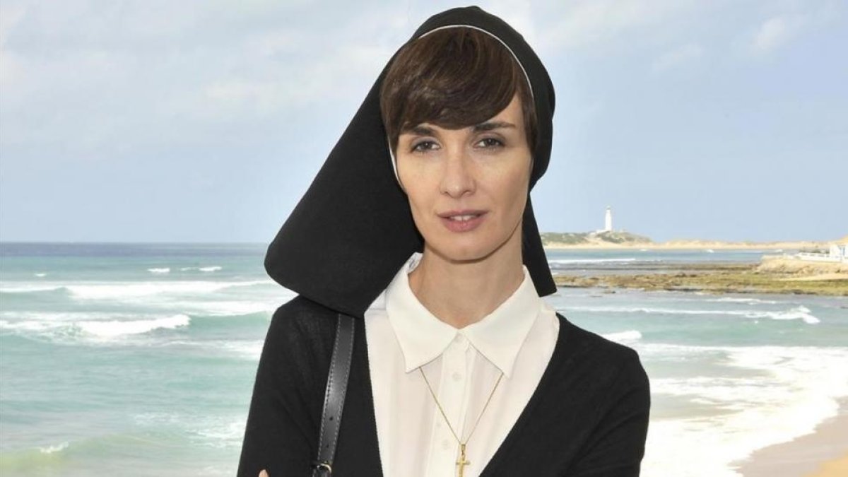 Paz Vega, en la miniserie de Tele 5 'Perdóname, Señor'.