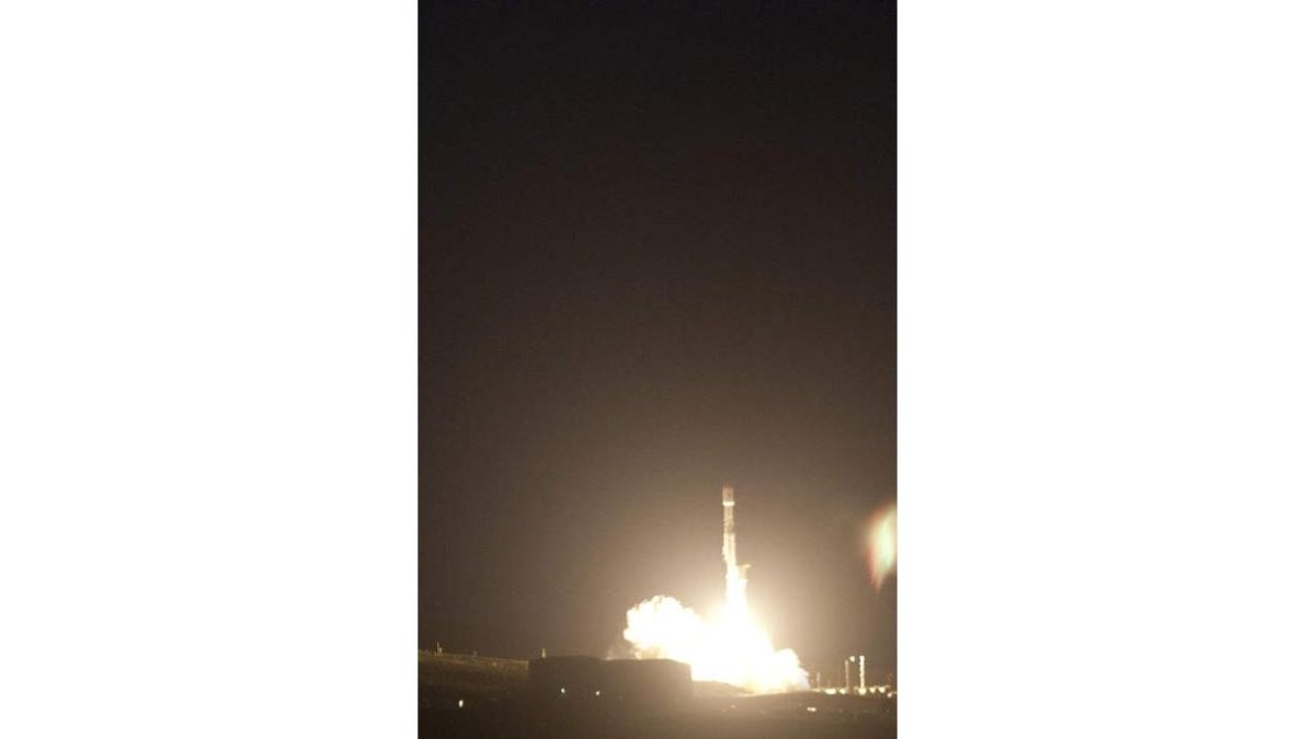 Vista del satélite español Paz. ARMANDO ORORIZO