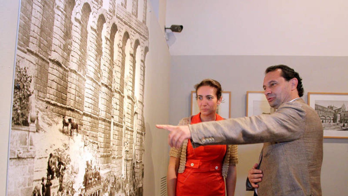 Josefa García Cirac, en un momento de una visita institucional llevada a cabo recientemente.