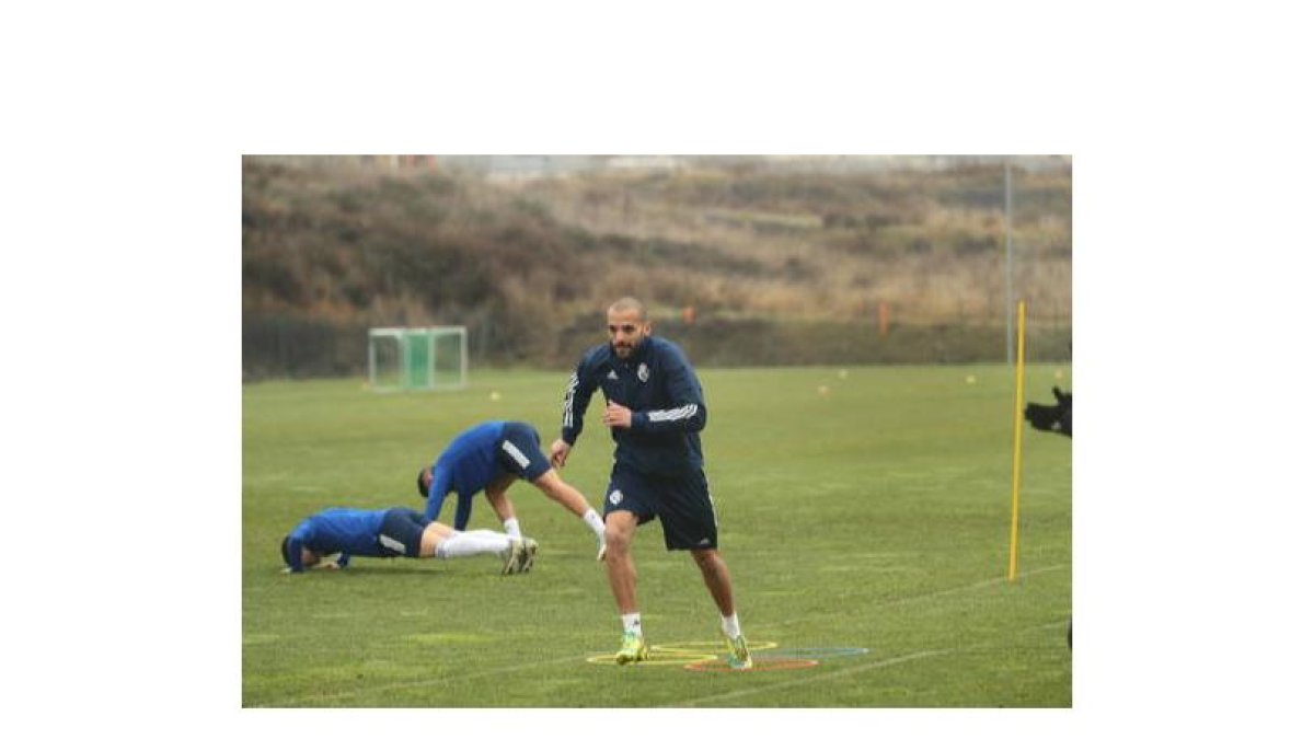 Yuri durante un entrenamiento. DL