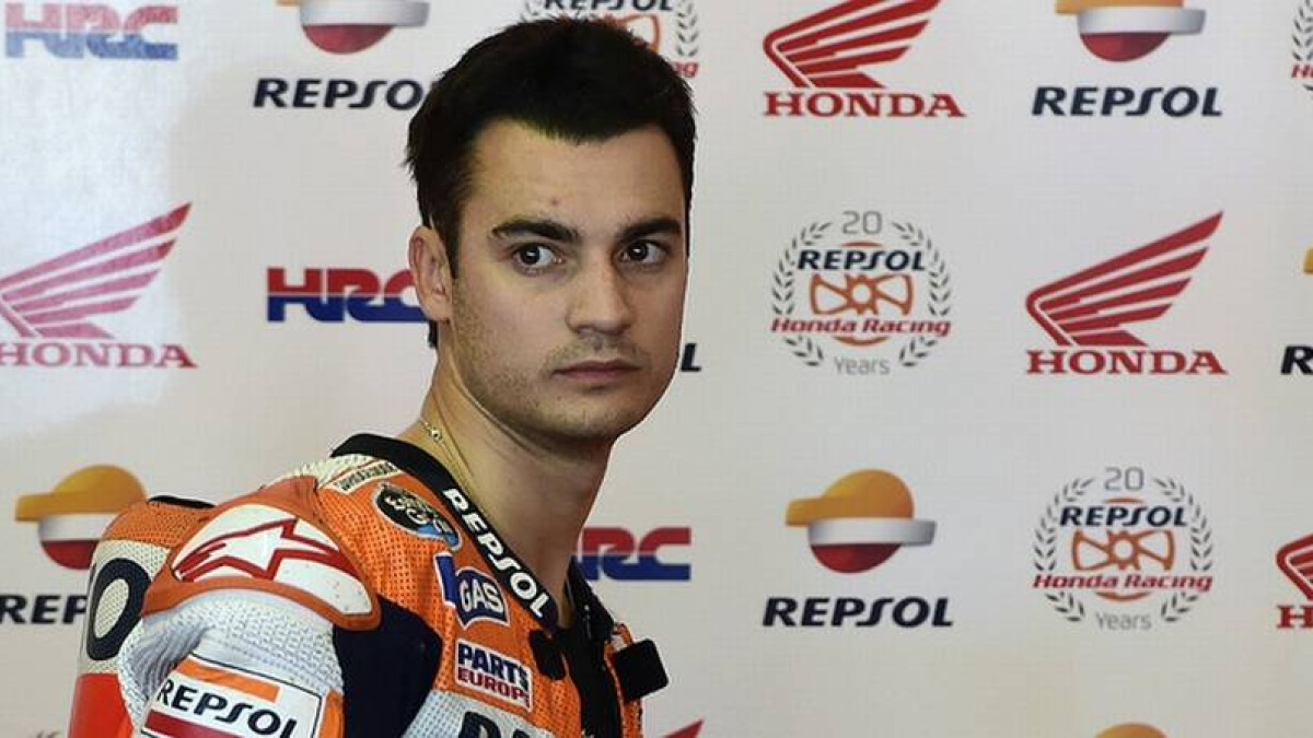 Dani Pedrosa, durante un descanso del GP de España, disputado en Jerez.