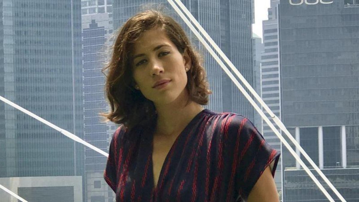Garbiñe Muguruza, en Singapur.