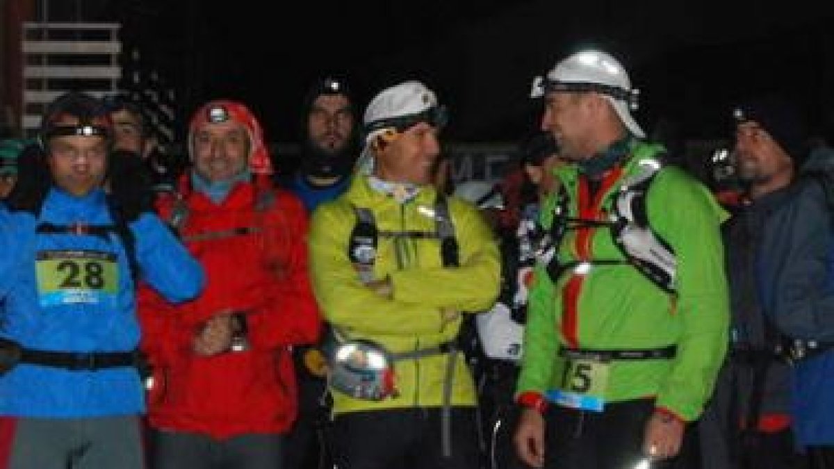 La salida nocturna de esta exigente prueba.
