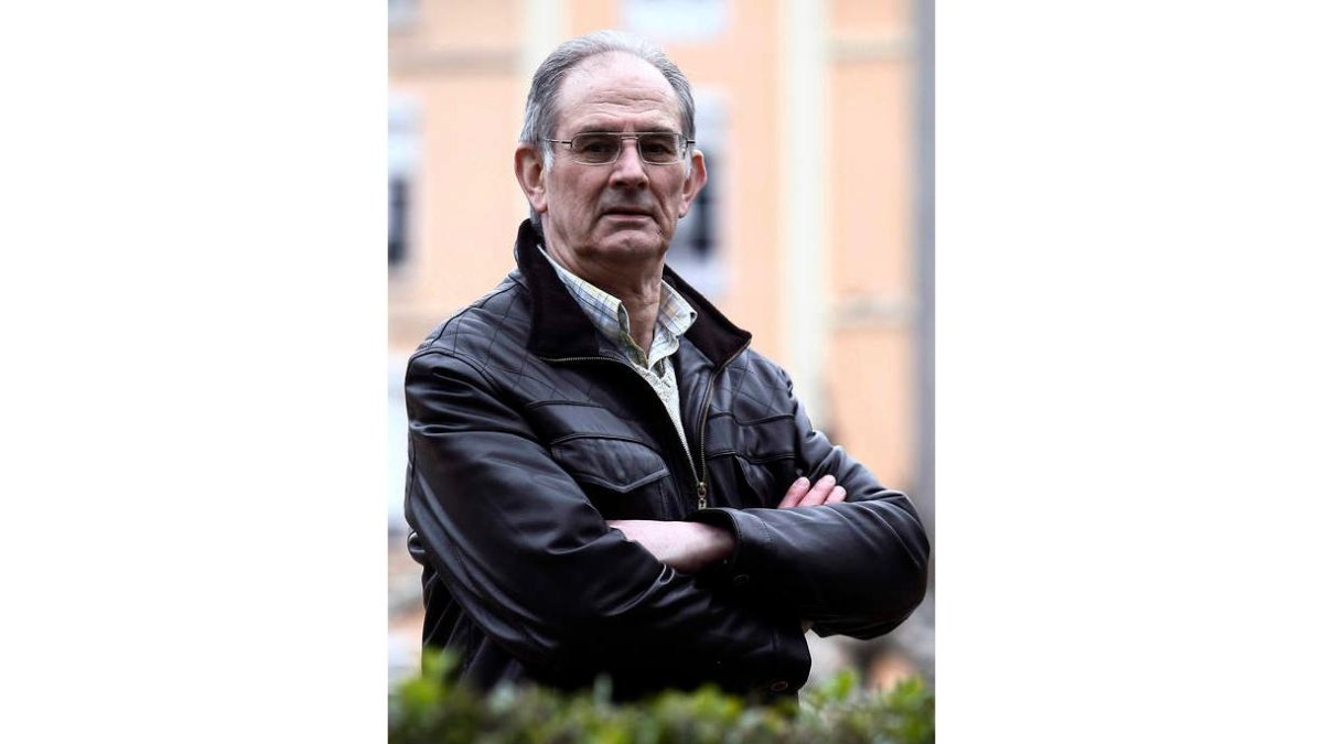 Emilio de la Puente, ayer, en la Inmaculada.