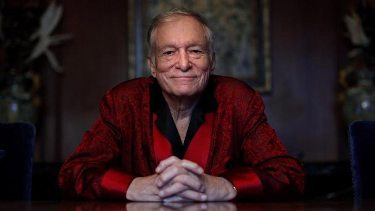 Hugh Hefner.