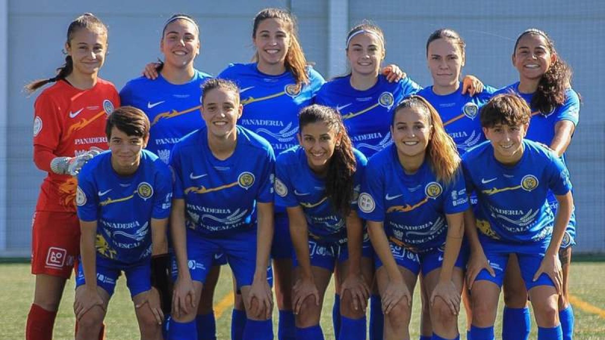 Formación del Olímpico de León que disputó su encuentro de Liga frente al UD Mos. DL
