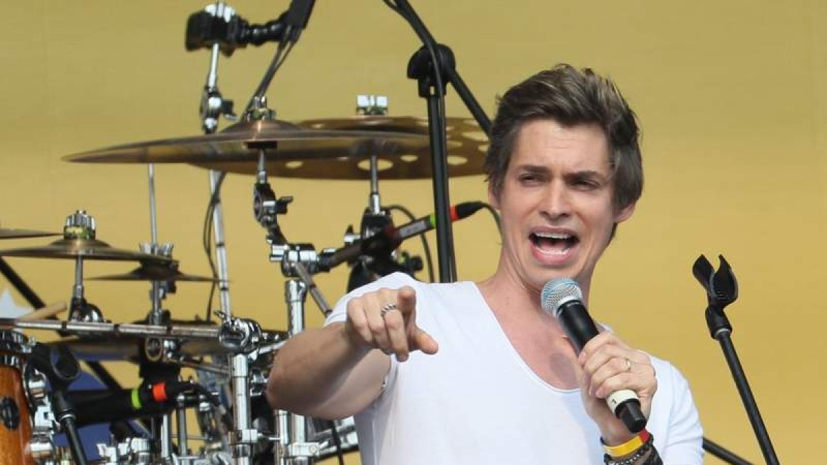 El cantante venezolano Carlos Baute. 