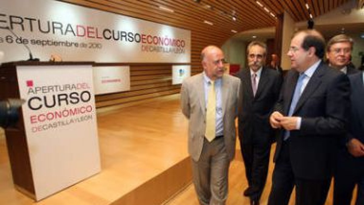 Enrique Rueda Sabater, Juan Antonio Zubiría, Juan Vicente Herrera y José Manuel Fernández Santiago.