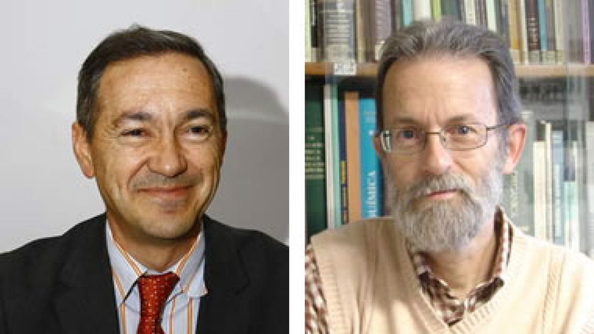 Serafín de Abajo Olea y Javier González.
