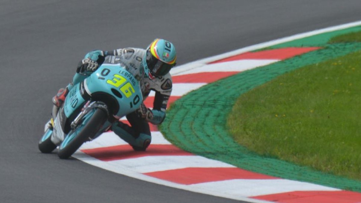 Joan Mir, en el Gran Premio de Austria de Moto3.