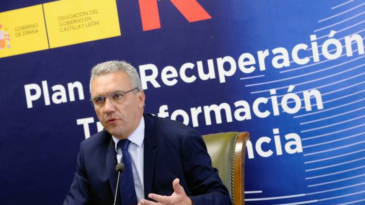 El delegado del Gobierno en Castilla y León, Javier Izquierdo. NACHO GALLEGO